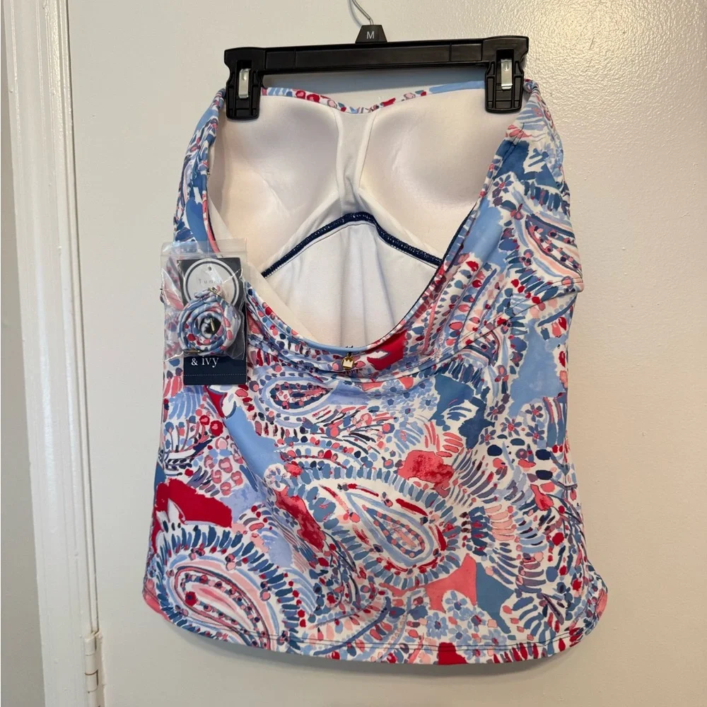 Crown & Ivy Beach Top Size L - Picture 2 of 6